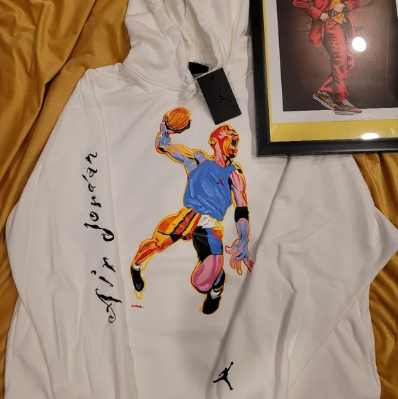 Jordan Jackets Coats Jordan X Philip Burke Hoops Heroes Hoodie Poshmark